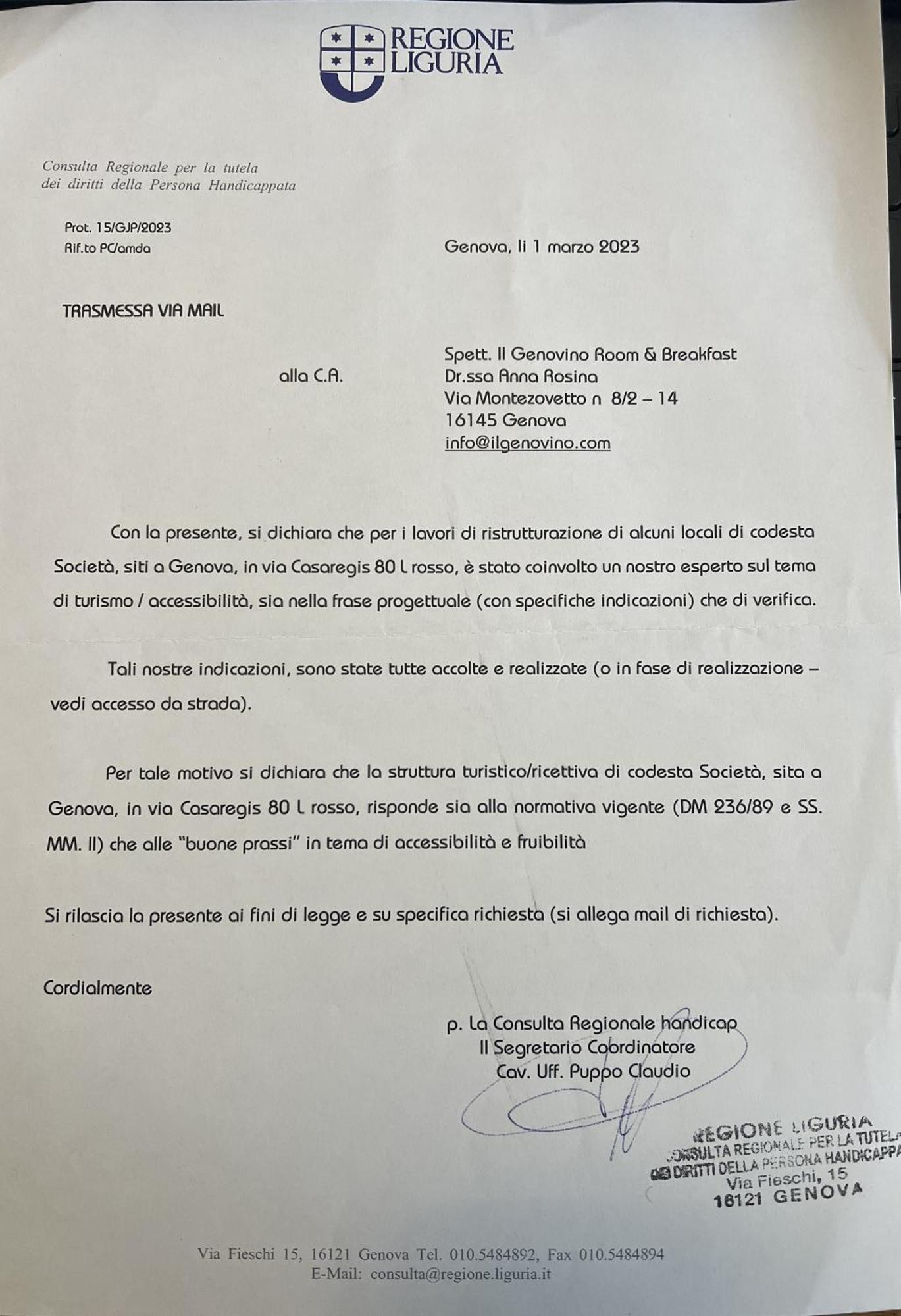 Appartement Il Genovino Caffa à Gênes Extérieur photo